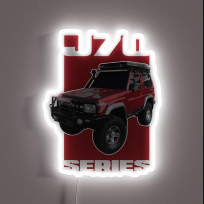 J70 Series Toyota Landcruiser Rgb Led Neon Sign