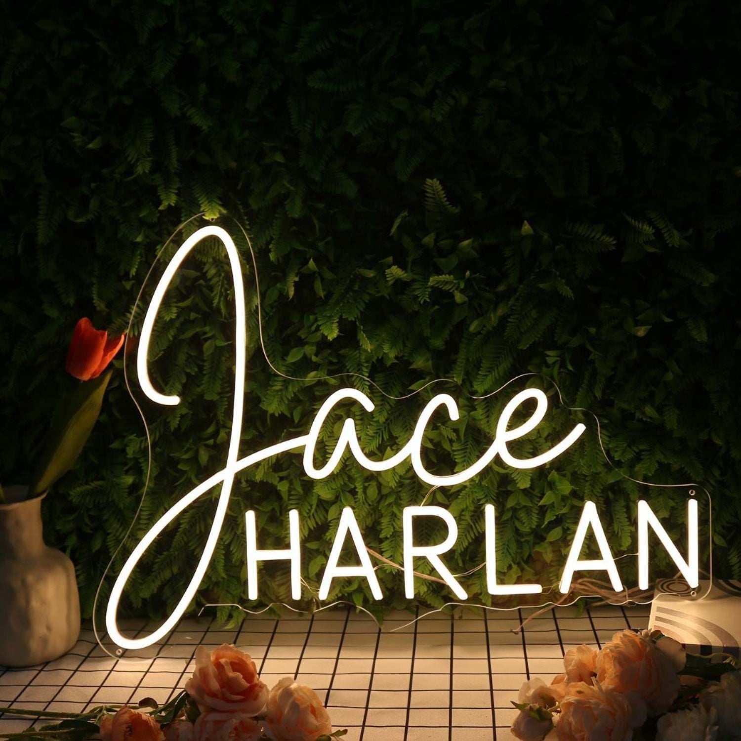 Jace Harlan Yellow Led Neon Sign | Shineneon