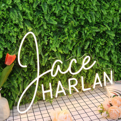 Jace Harlan Yellow Led Neon Sign - Shineneon