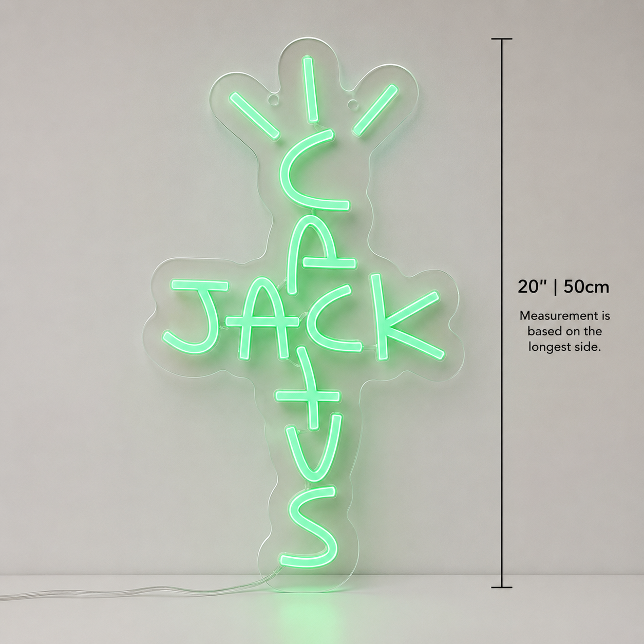 Jack And The Beans Room Decor LED Neon Sign - 04 Size Image