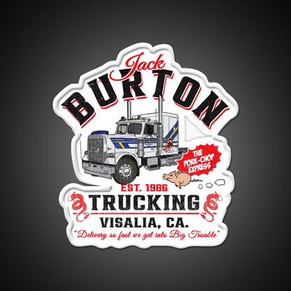 Jack Burton Pork Chop Express Trucking Dks Asian Cultural Led Neon Sign Rgb Color - LED neon sign view 11