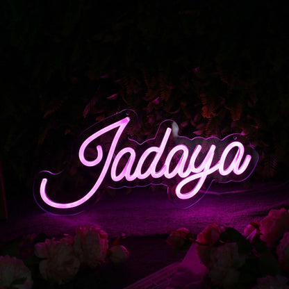 Jadaya Purple Led Neon Sign - Shineneon