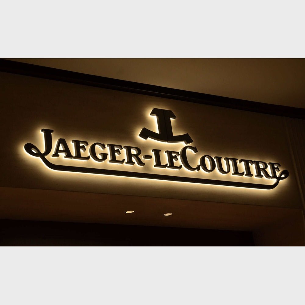 Jaeger Lecoultre 3D Backlit Channel Letters Led Light Sign - Shineneon