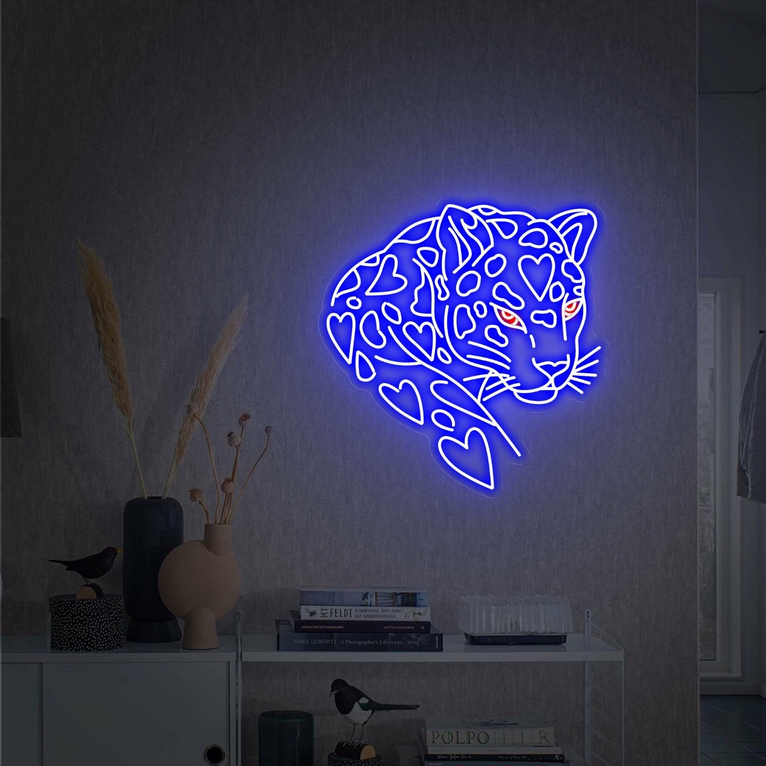 Jaguar Led Neon Sign Wall Hangings Animal Neon Art Neon - Shineneon