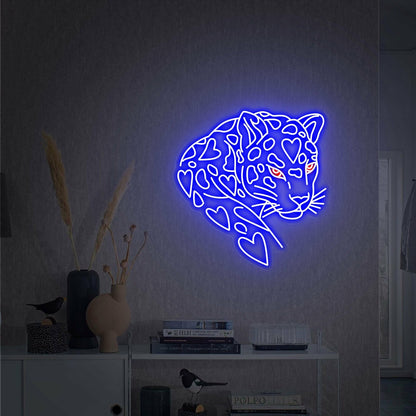 Jaguar Led Neon Sign Wall Hangings Animal Neon Art Neon - Shineneon