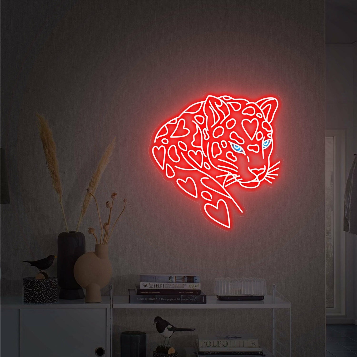 Jaguar Led Neon Sign Wall Hangings Animal Neon Art Neon - Shineneon