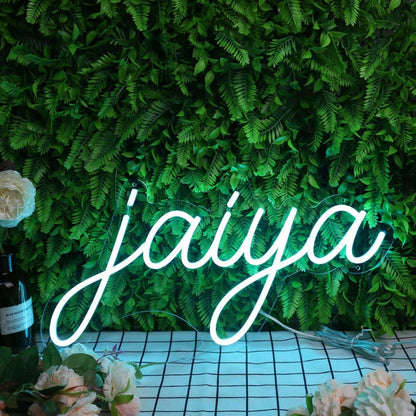 Jaiya Blue Led Neon Sign - Shineneon