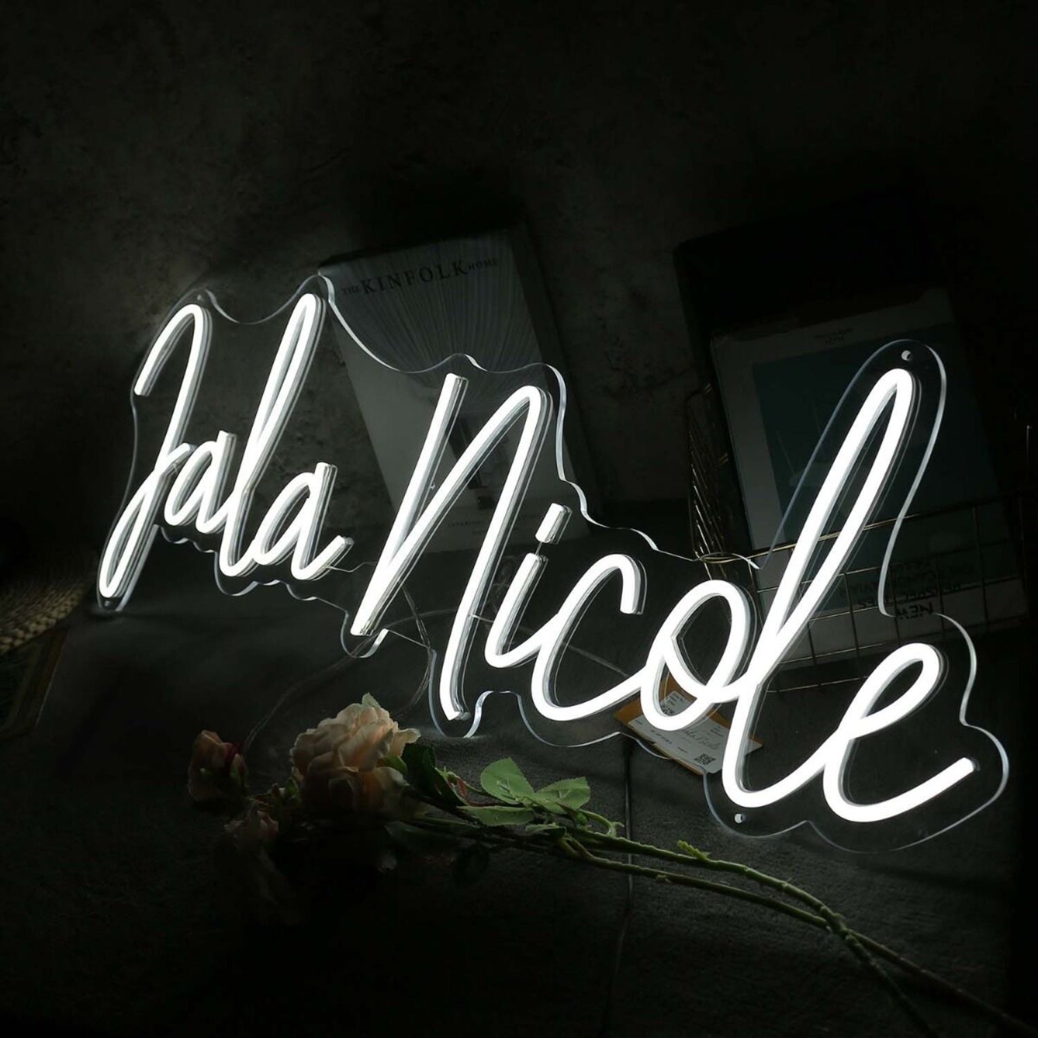 Jala Nicole White Led Neon Sign | Shineneon
