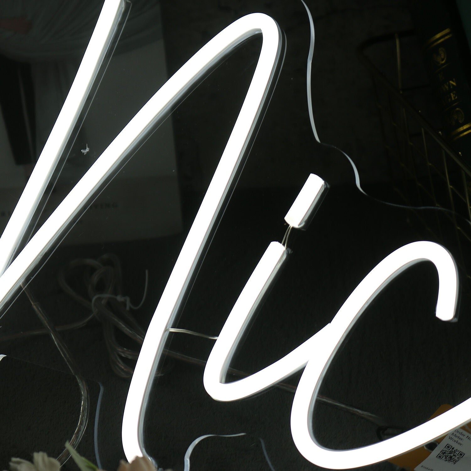 Jala Nicole White Led Neon Sign | Shineneon
