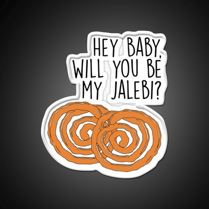 Jalebi Baby Snack Lines Snack Food Led Neon Sign Rgb Color - Shineneon