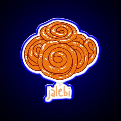 Jalebi Snack Food Led Neon Sign Rgb Color - Shineneon