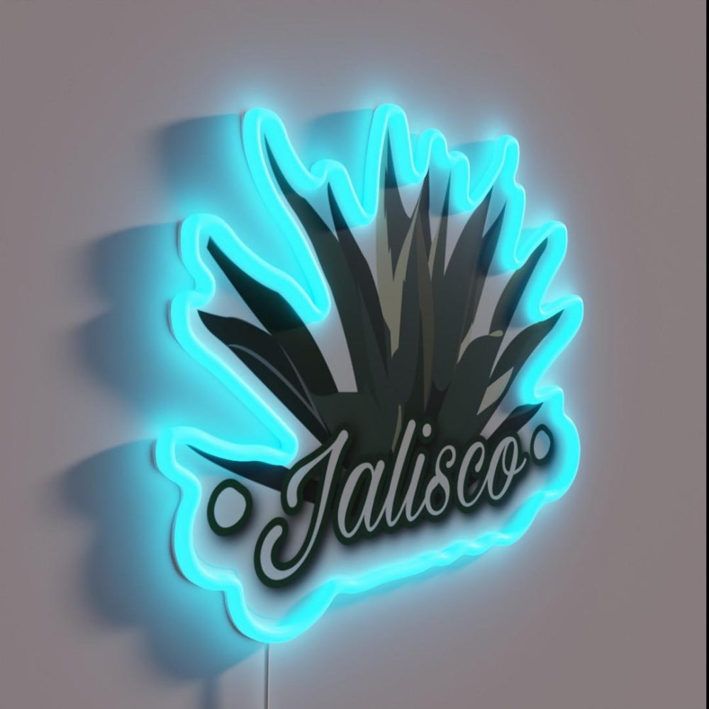 Jalisco 2 0 Rgb Led Neon Sign - LED neon sign close-up detail