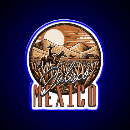 Jalisco Mexico Party Drink Tequila Led Neon Sign Rgb Color - Shineneon