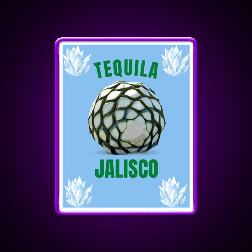 Jalisco Party Drink Tequila Led Neon Sign Rgb Color - Shineneon