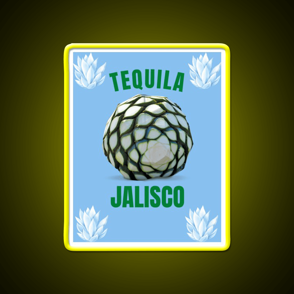 Jalisco Party Drink Tequila Led Neon Sign Rgb Color - Shineneon