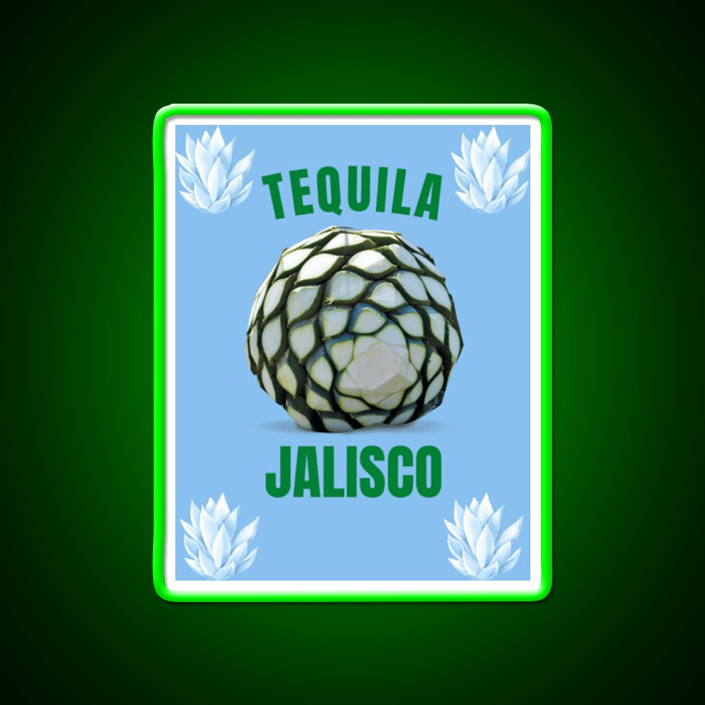 Jalisco Party Drink Tequila Led Neon Sign Rgb Color - Shineneon