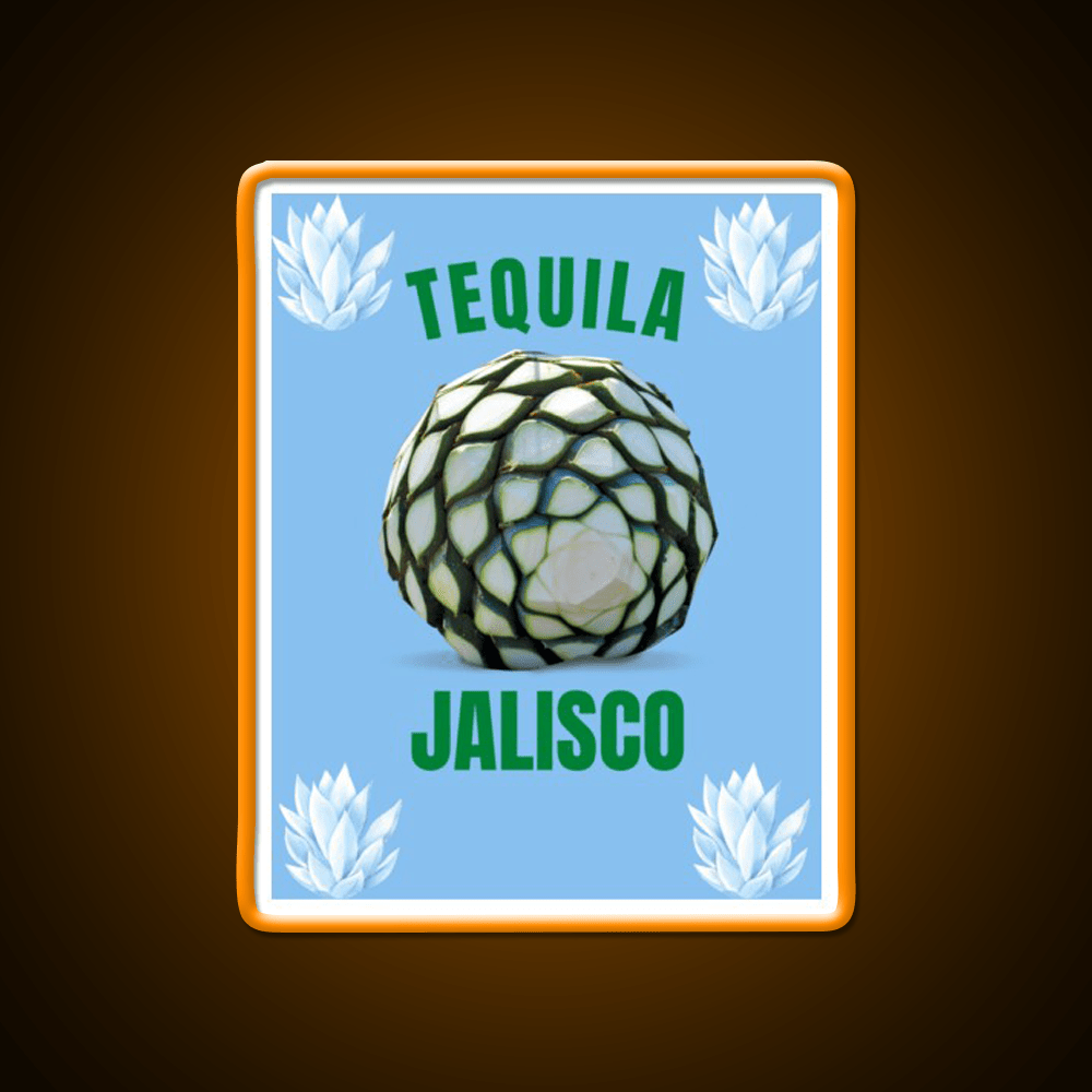 Jalisco Party Drink Tequila Led Neon Sign Rgb Color - Shineneon