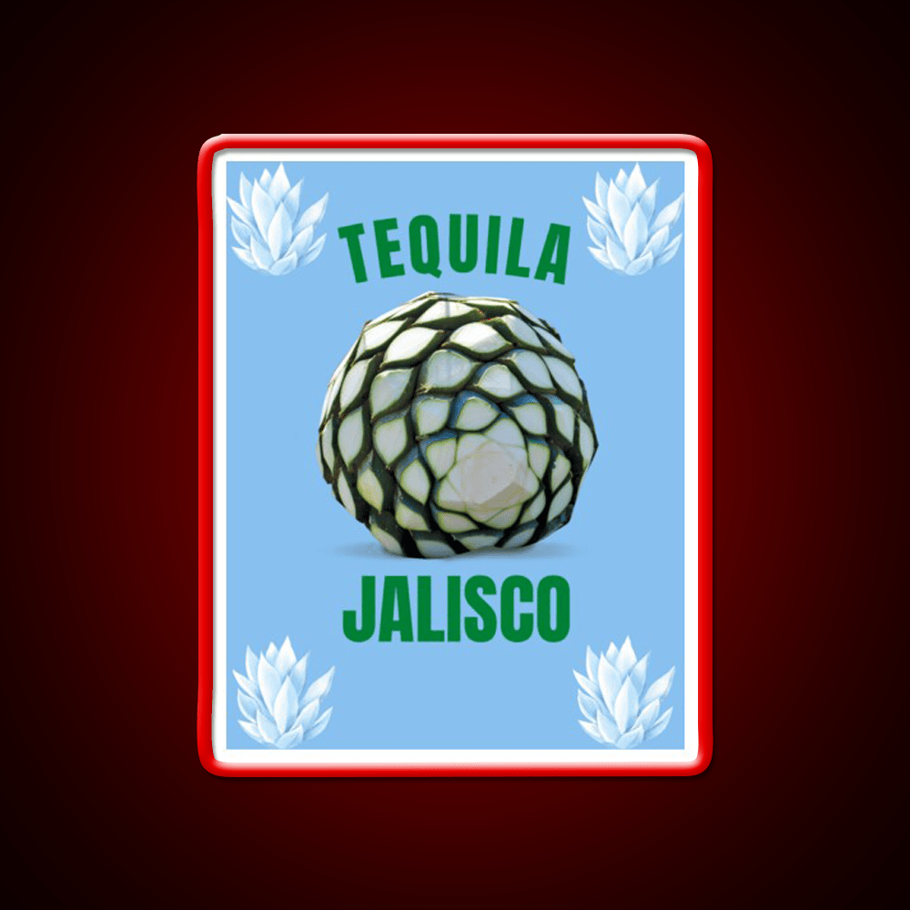 Jalisco Party Drink Tequila Led Neon Sign Rgb Color - Shineneon