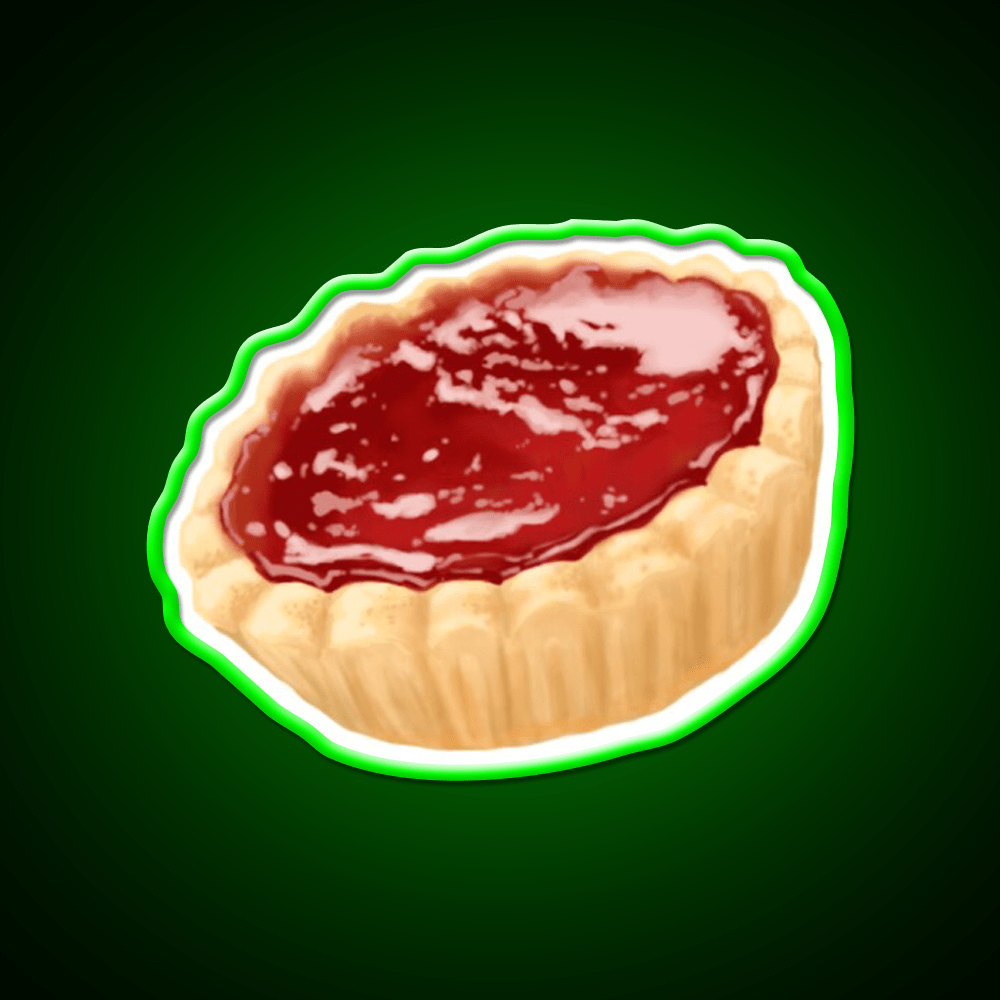 Jam Tart Snack Food Led Neon Sign Rgb Color - Shineneon