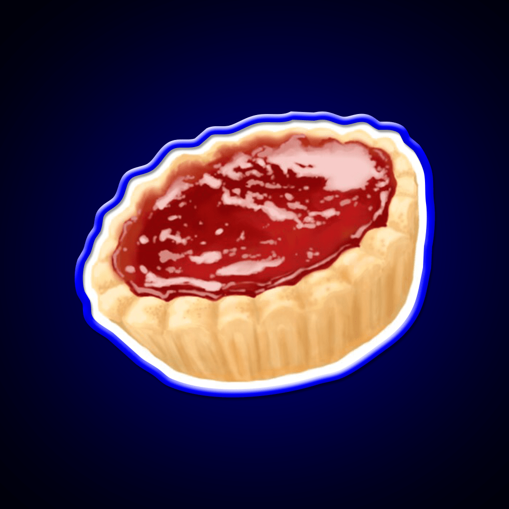 Jam Tart Snack Food Led Neon Sign Rgb Color - Shineneon
