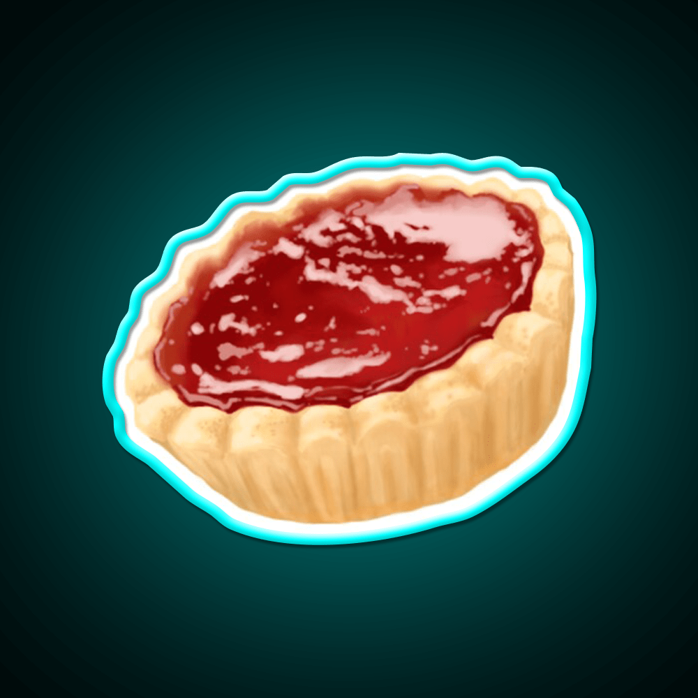 Jam Tart Snack Food Led Neon Sign Rgb Color - Shineneon