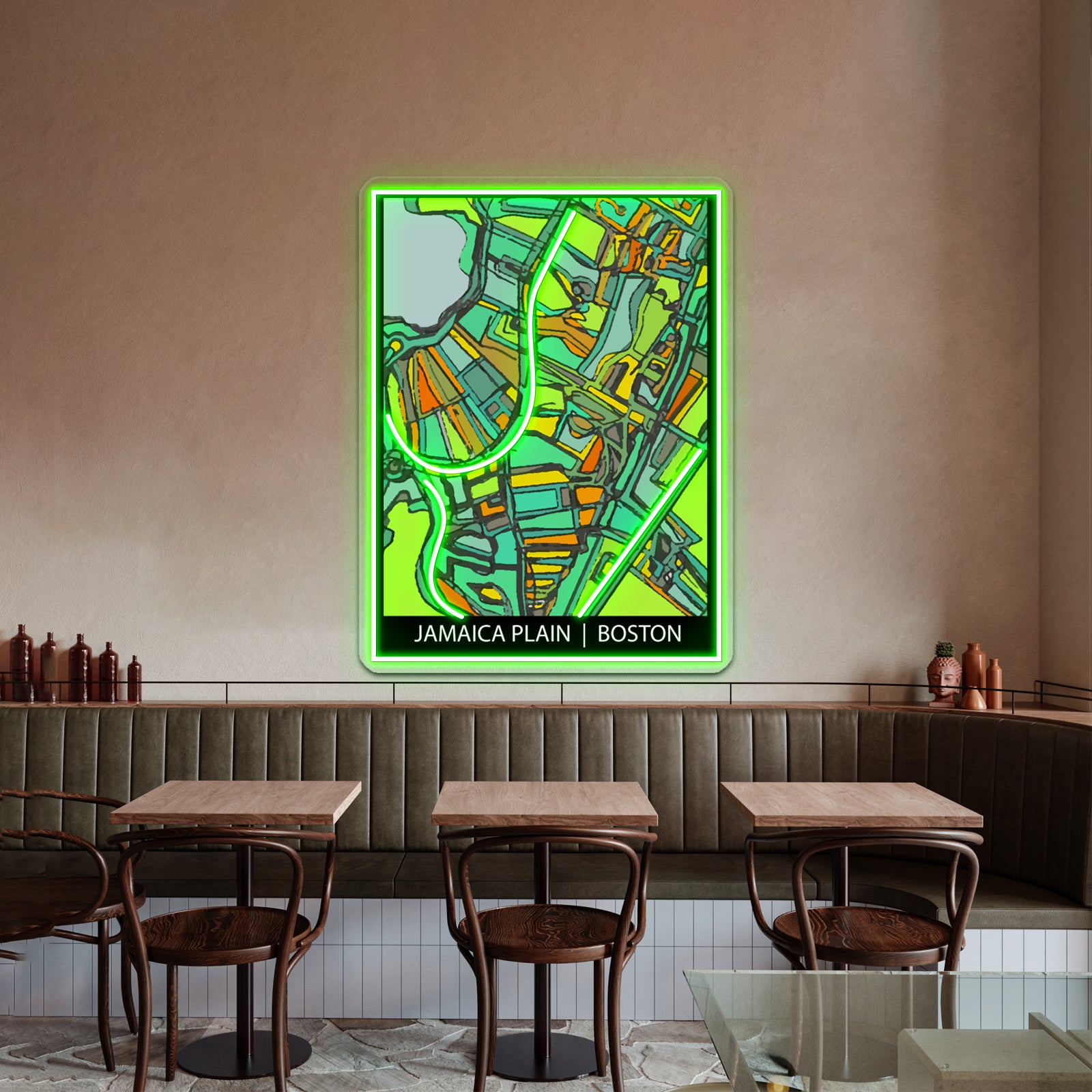 Jamaica Plain Ma Wall Artwork Neon Signs | Shineneon