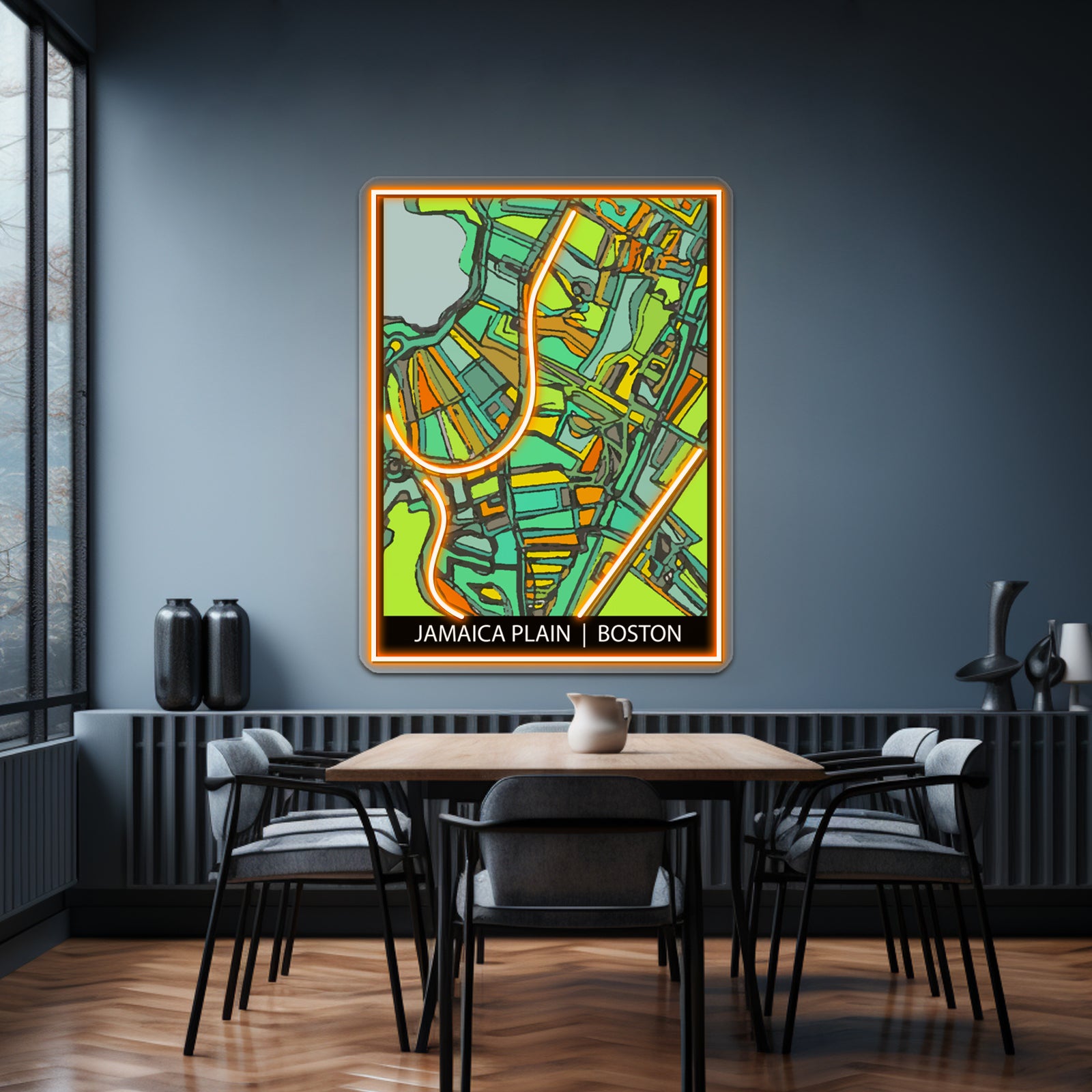 Jamaica Plain Ma Wall Artwork Neon Signs | Shineneon