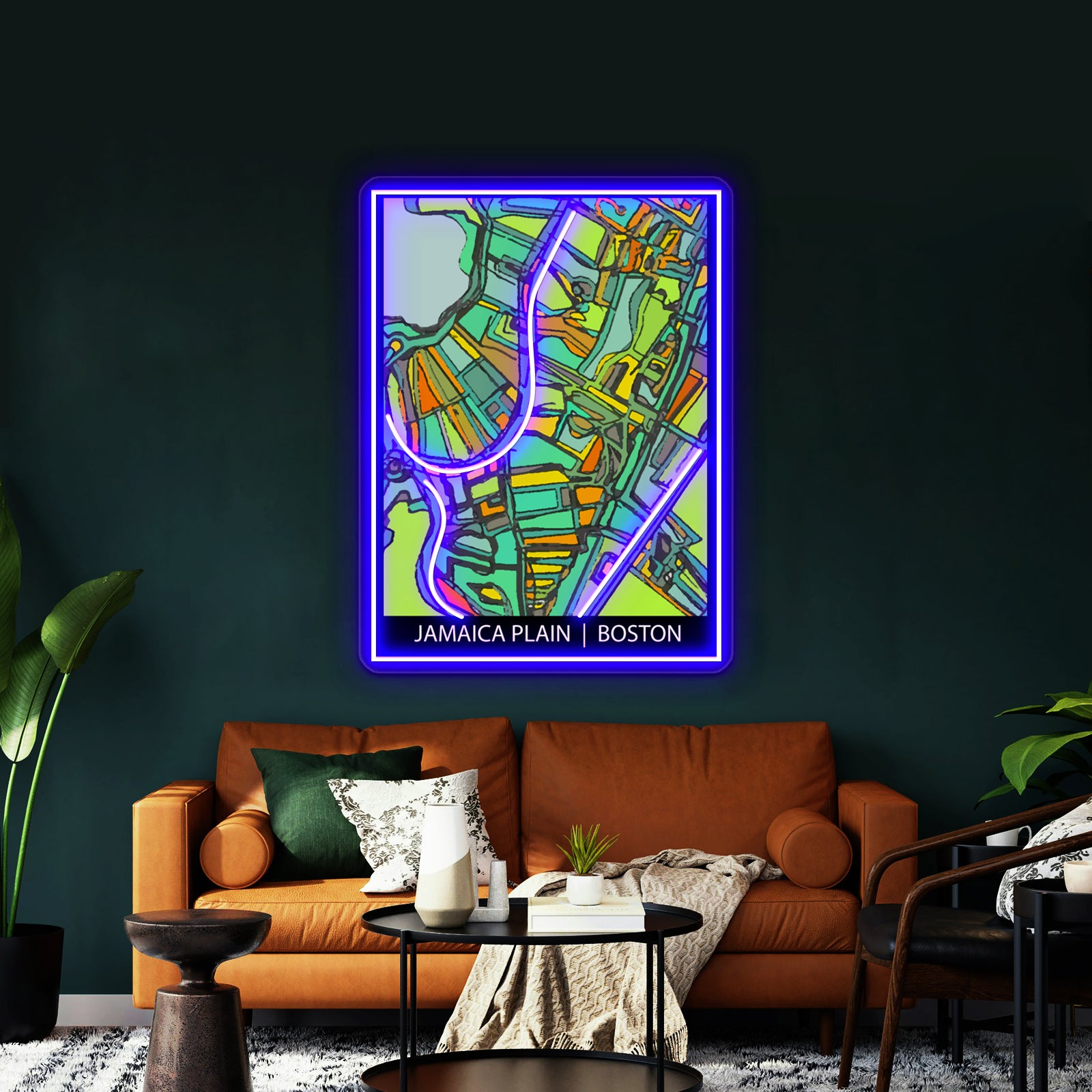 Jamaica Plain Ma Wall Artwork Neon Signs | Shineneon