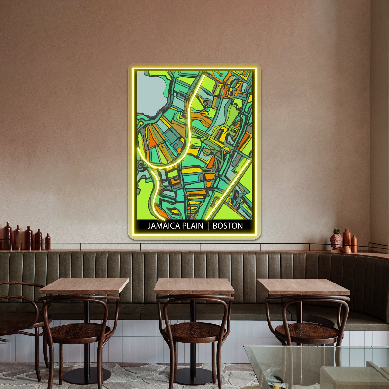 Jamaica Plain Ma Wall Artwork Neon Signs | Shineneon