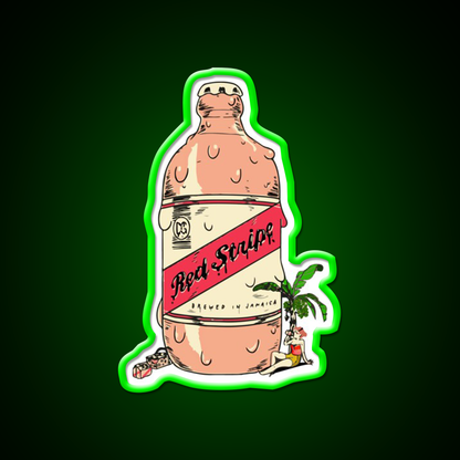 Jamaican Red Stripe Beer Bar Decor Led Neon Sign Rgb Color - LED neon sign view 8