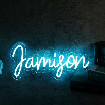 Jamison Blue Led Neon Sign - Shineneon