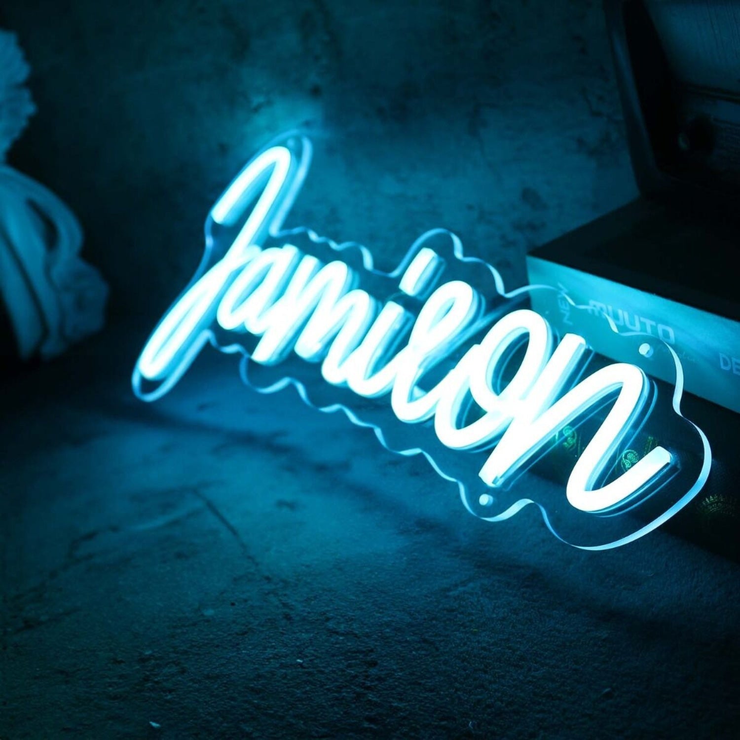Jamison Blue Led Neon Sign - Shineneon