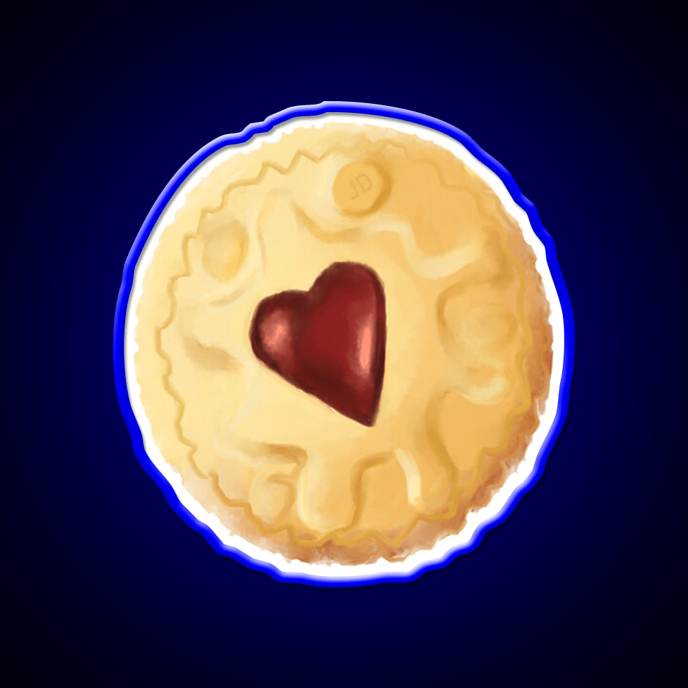 Jammie Dodger Snack Food Led Neon Sign Rgb Color - Shineneon