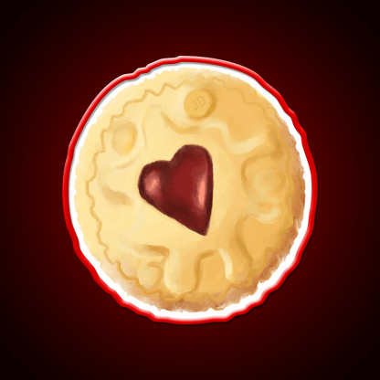 Jammie Dodger Snack Food Led Neon Sign Rgb Color - Shineneon