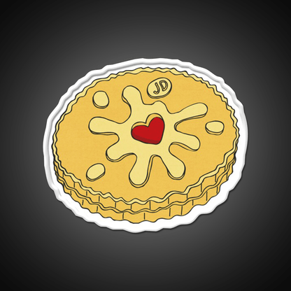 Jammy Dodger Snack Food Led Neon Sign Rgb Color - Shineneon