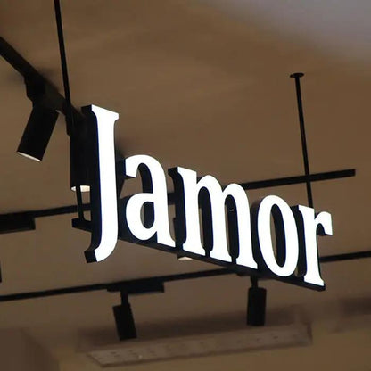 Jamor 3D Frontlit Letters Metal Led Sign