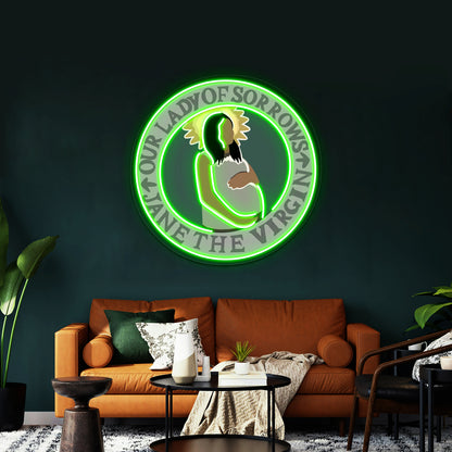 Jane The Virgin Coin Artwork Room Lights Neon