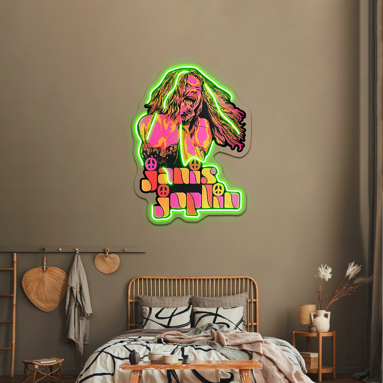 Janis Pop Artwork Room Lights Neon | Shineneon