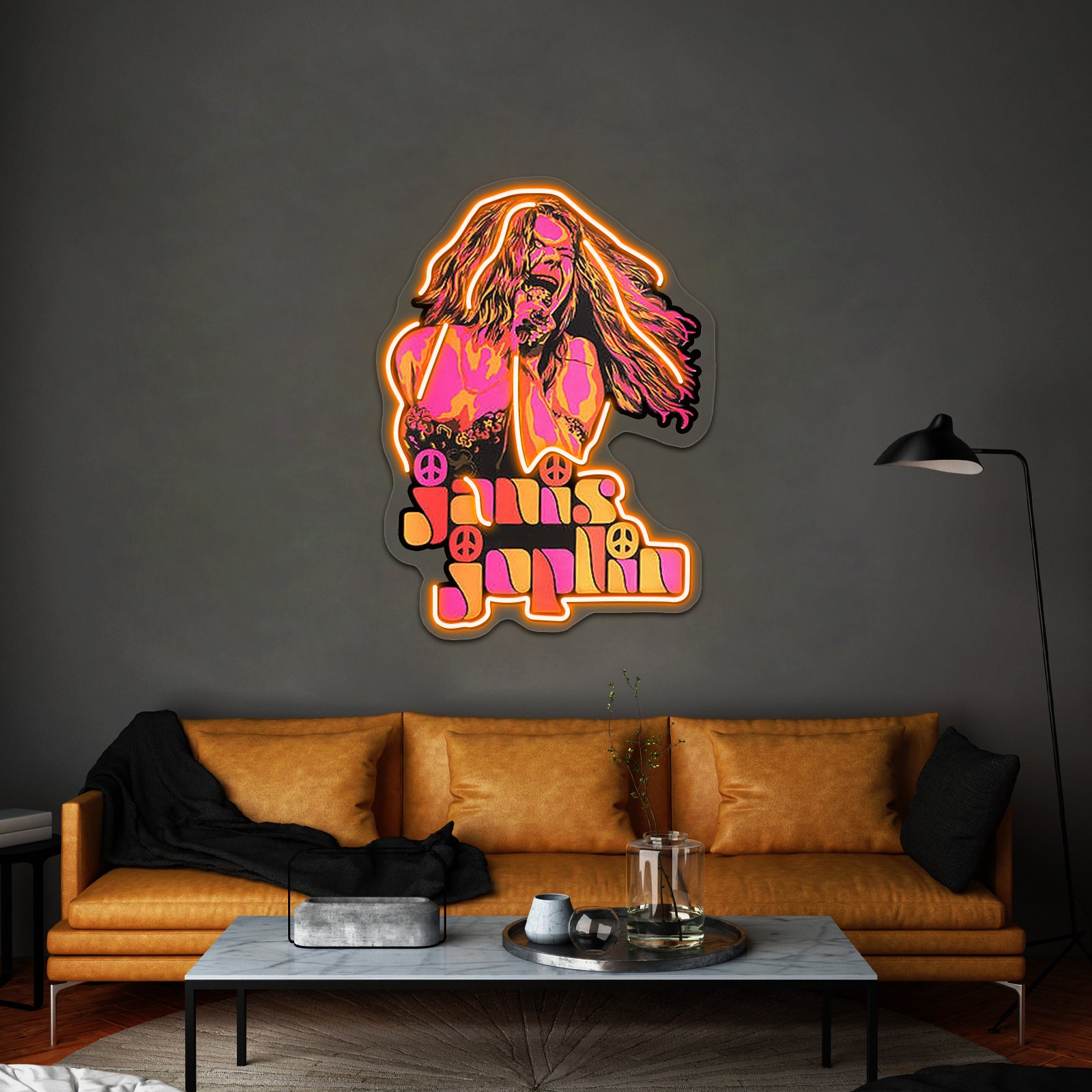 Janis Pop Artwork Room Lights Neon | Shineneon