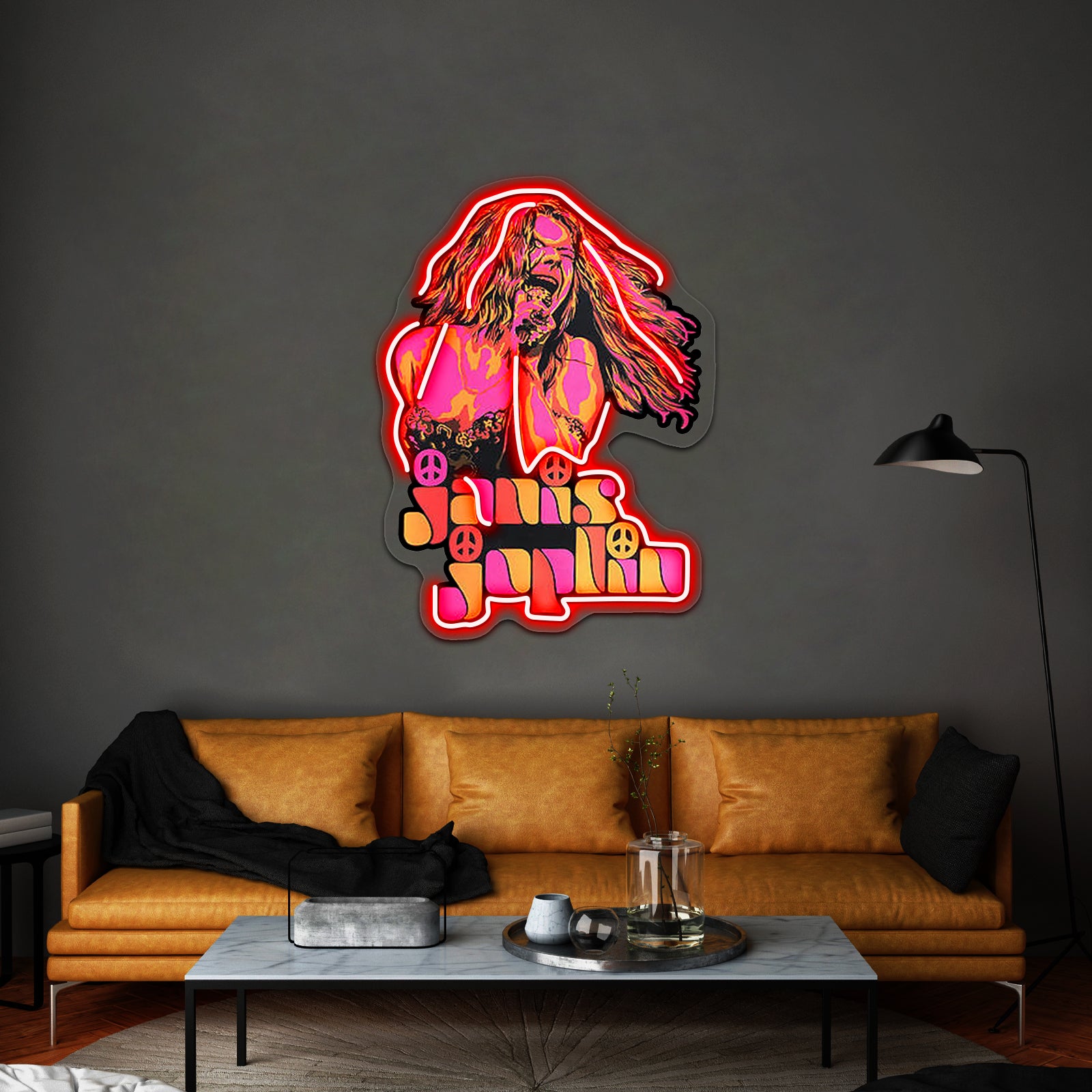 Janis Pop Artwork Room Lights Neon | Shineneon