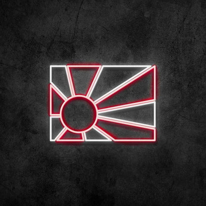 Japan Rising Sun Led Neon Sign | Shineneon