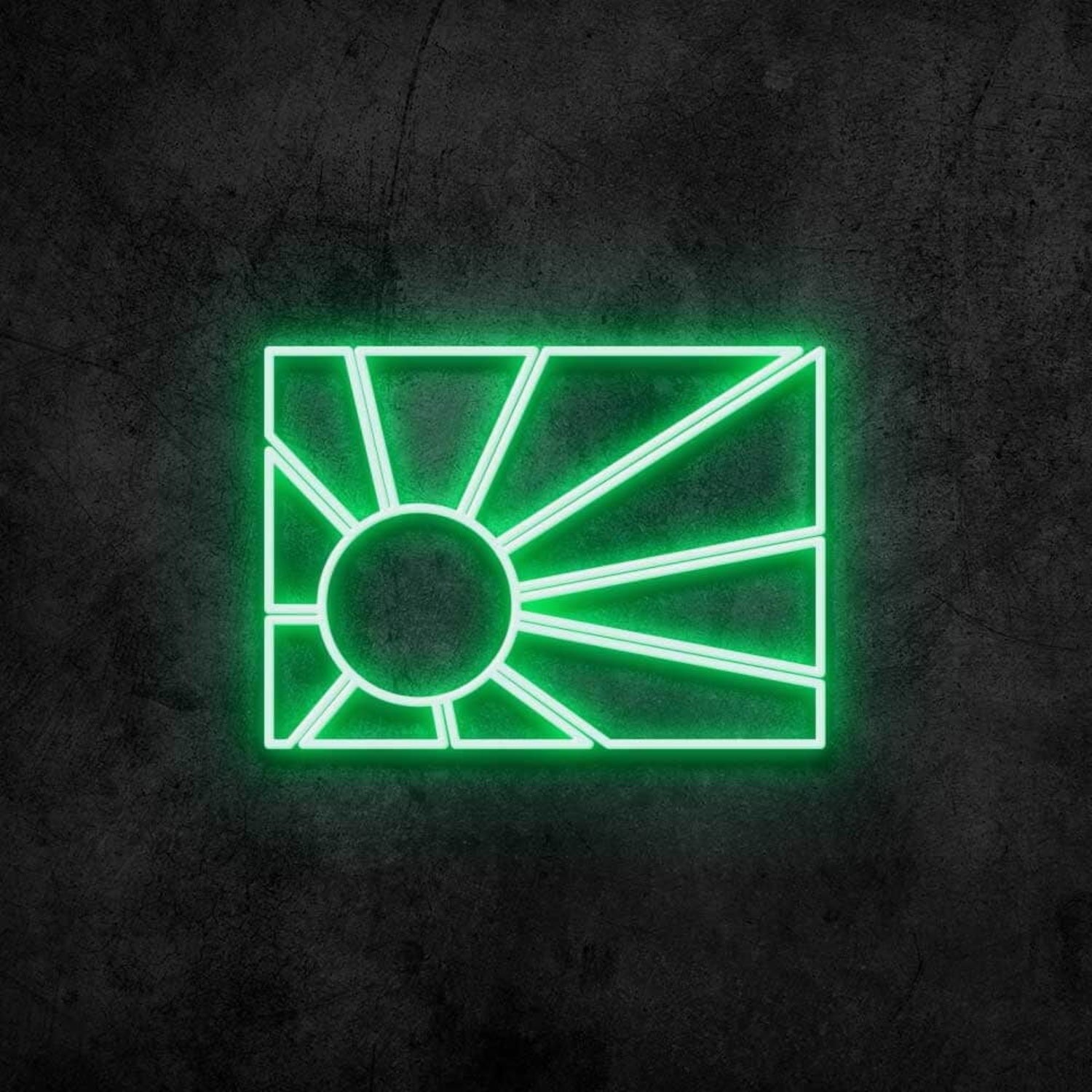 Japan Rising Sun Led Neon Sign | Shineneon