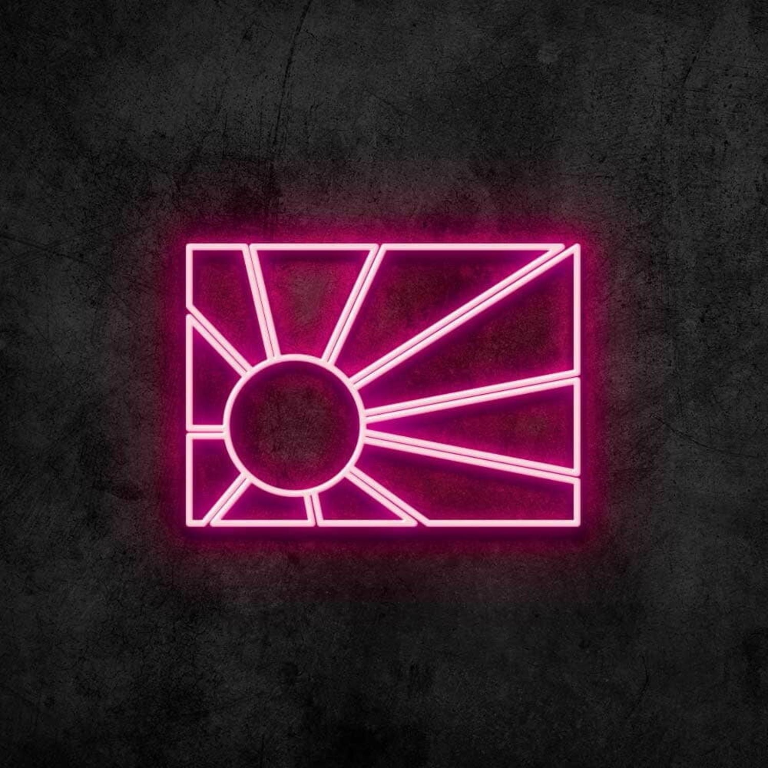 Japan Rising Sun Led Neon Sign | Shineneon
