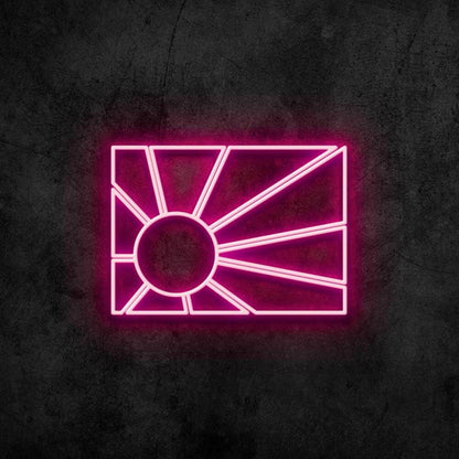 Japan Rising Sun Led Neon Sign | Shineneon