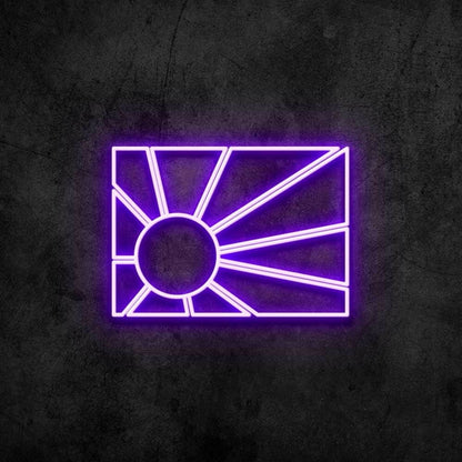 Japan Rising Sun Led Neon Sign | Shineneon