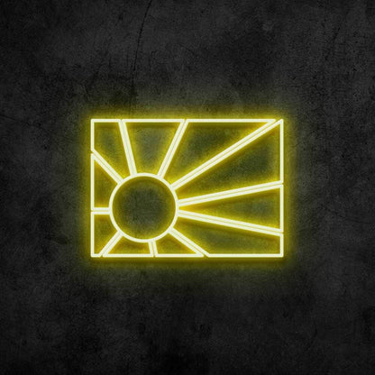 Japan Rising Sun Led Neon Sign | Shineneon