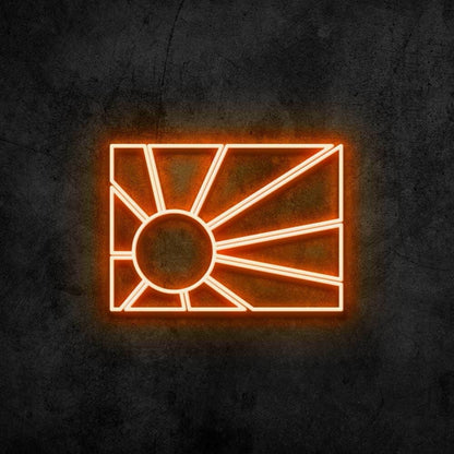 Japan Rising Sun Led Neon Sign | Shineneon
