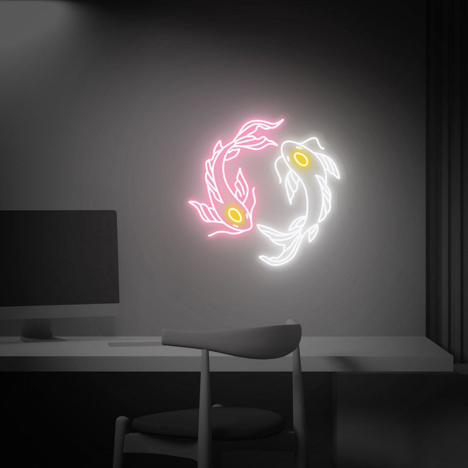 Japanese Fish Neon Art Koi Lover Gift Wall Decor Led Neon Signs | Shineneon
