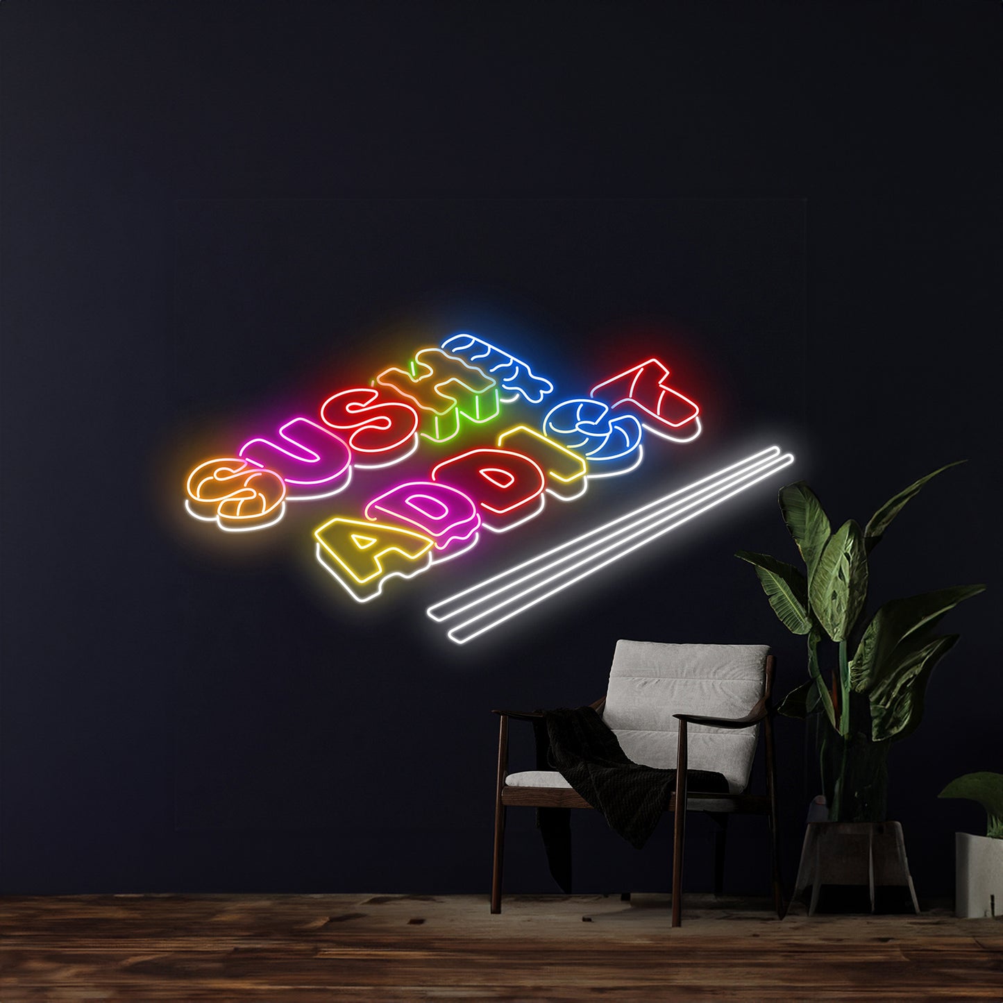 Japanese Food Led Neon Sign