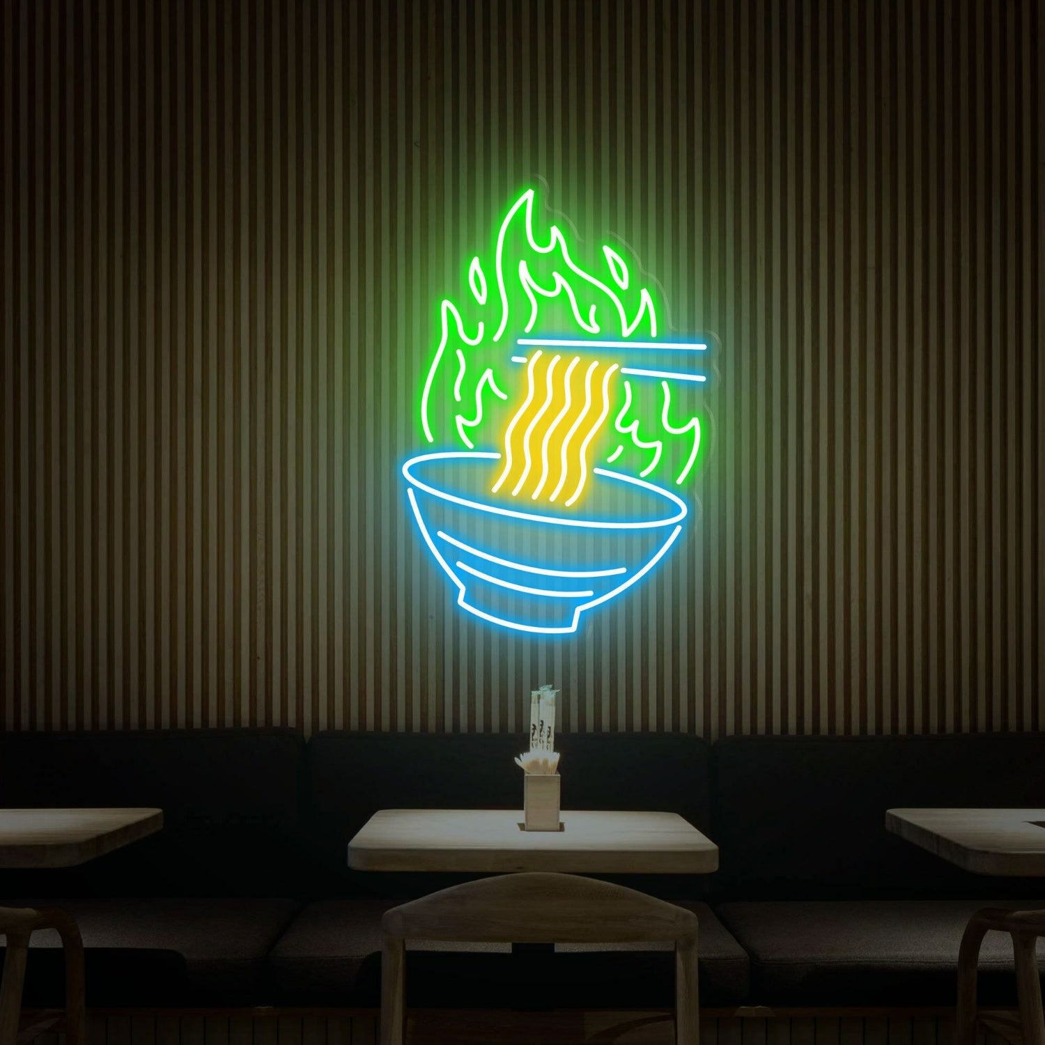 Japanese Noodles Decor Led Neon Sign For Home Office Bars | Shineneon
